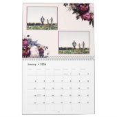 Elegante familie Floral Botanische Kalender (Jan 2026)