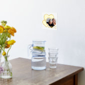 Elegante familiefoto - hou van je mam folie afdrukken (Laag (Keuken))