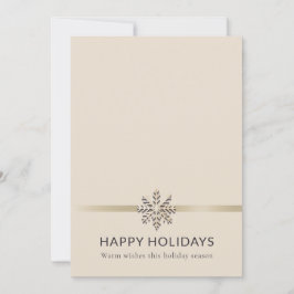 Elegante familiefoto Platte vakantie Kaart