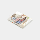 Elegante Familiefoto Sjabloon Post-it® Notes (Schuin)