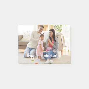 Elegante Familiefototemplate Post-it® Notes