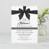 Elegante Fancy Tiffany Verjaardagsuitnodiging Kaart (Staand voorkant)