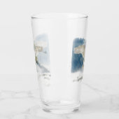 Elegante fantasie Pegasus Mythical Flying Unicorn Glas (Links)