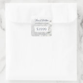 Elegante FAUX Diamond Glitter Sparkle Prijs Labels (Tas)