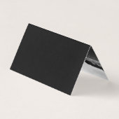 Elegante faux Folie kalligrafie Dank u kaart (Achterkant)