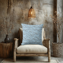 Elegante faux geborduurde bloemen – luxe inrichtin kussen