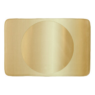 Elegante Faux Gold Custom Blank Sjabloon Glamour Badmat