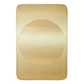 Elegante Faux Gold Custom Blank Sjabloon Glamour Badmat (Voorkant Verticaal)