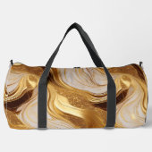 Elegante Faux Gold Foil en Glitter gemarmerd Plunjezak (Voorkant)