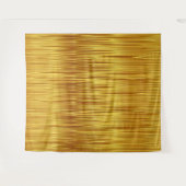 Elegante Faux Gold Streamers Fotografie Achtergron Wandkleed (Voorkant (horizontaal))