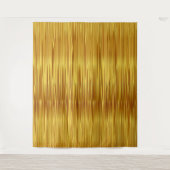 Elegante Faux Gold Streamers Fotografie Achtergron Wandkleed (Voorkant)