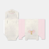 elegante faux metal eerste communie meisje bedankdoosjes (Uitgevouwen)