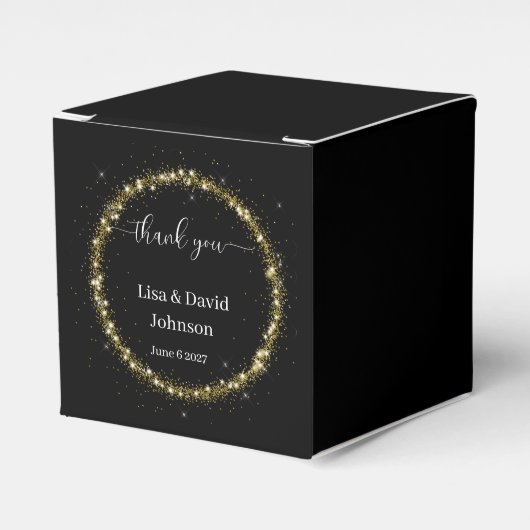 Elegante Favor Geschenkdoos Bedankdoosjes (Voorkant Zijde)