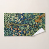 Elegante fazant geïnspireerd door William Morris Handdoek (Handdoek)