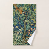Elegante fazant geïnspireerd door William Morris Handdoek (Handdoek)