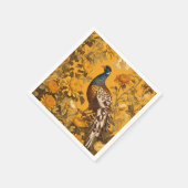 Elegante fazant William Morris geïnspireerd Servet (Hoek)