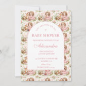 Elegante Fee Baby Shower Kaart (Voorkant)
