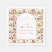 Elegante Fee Baby Shower Servet (Voorkant)