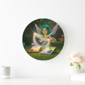 Elegante feeërieke bruiloft douche grote klok (Huis)