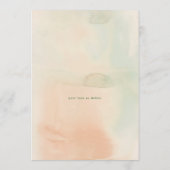 Elegante feestdag Poinsettia krans pracht Kaart (Achterkant)