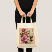 "Elegante Feral Charm" Tote Bag (Voorkant (product))