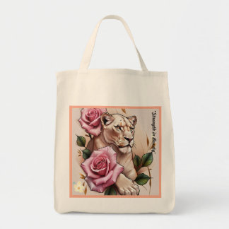 "Elegante Feral Charm" Tote Bag