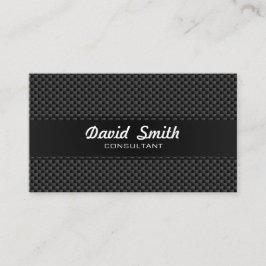 Elegante fibra de carbono moderna  profesional visitekaartje