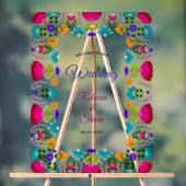 Elegante fiesta bruiloft acryl bord (Neutraal)