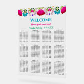Elegante fiesta bruiloft acryl bord (Hoek)
