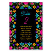 Elegante fiesta bruiloft kaart (Voorkant)