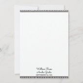 Elegante Fiesta Cactus Floral Mexicaanse bruiloft Kaart (Achterkant)