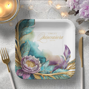 Elegante Fiesta Quinceanera ID1029 Papieren Bordje