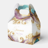 Elegante Fiesta Quinceanera Welkom ID1029 Bedankdoosjes (Voorkant Zijde)