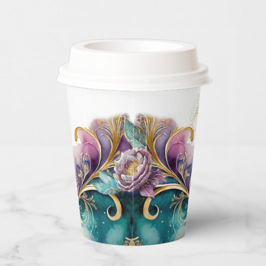 Elegante Fiesta Quinceanera Welkom ID1029 Papieren Bekers (Rechts)