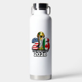Elegante FIFA Wereldkampioenschap 2026 Waterfles (Voorkant)