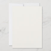 Elegante Fifty Five Bold Typografie 55e Verjaardag Kaart (Achterkant)