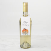 Elegante fijne Thanksgiving voor bedrijven Flessenhanger (Op fles)