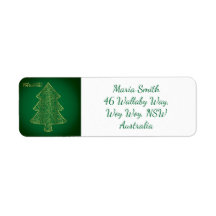 Elegante filigraan kerstboom