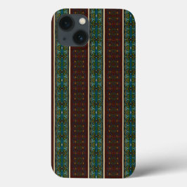 Elegante filigraan strepen Case-Mate iPhone case