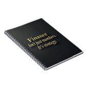 Elegante financiële offerte notitieboek (Rechterzijde)