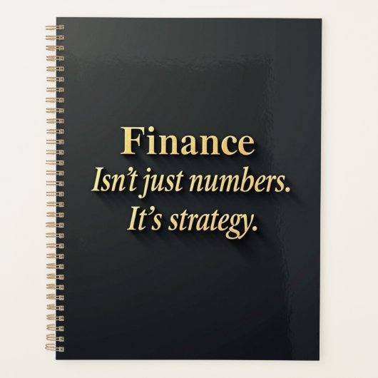 Elegante financiële offerte planner (Voorkant)
