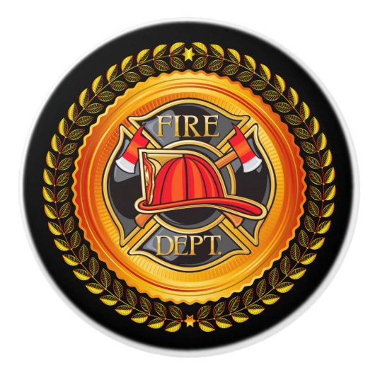 Elegante Fire Department lade knoppen - SRF (Voorkant)