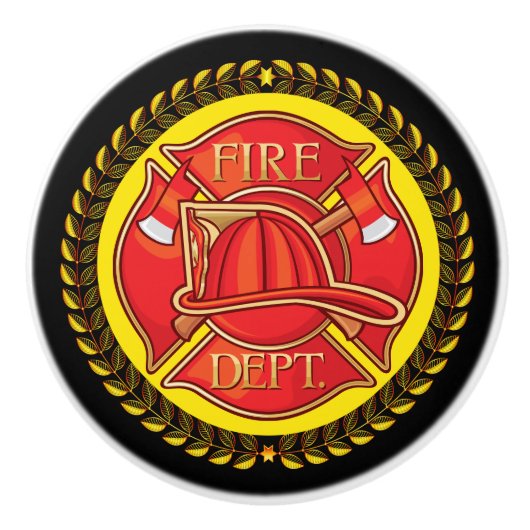 Elegante Fire Department lade knoppen - SRF (Voorkant)