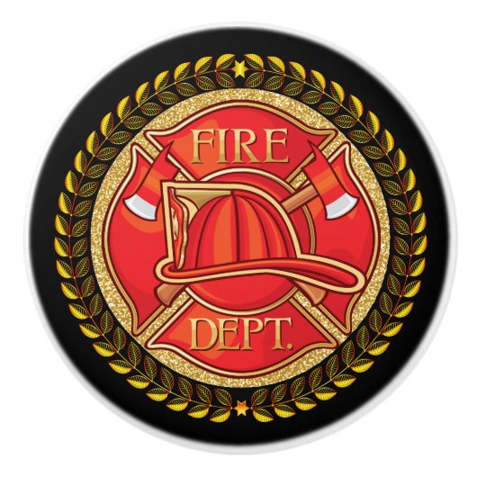 Elegante Fire Department lade knoppen - SRF (Voorkant)