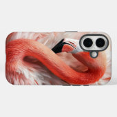 Elegante Flamingo Feather telefoonhoes Case-Mate iPhone Case (Achterkant (horizontaal))