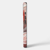 Elegante Flamingo Feather telefoonhoes Case-Mate iPhone Case (Achterkant / Links)