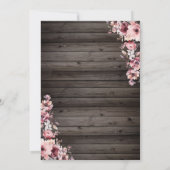 Elegante fles, glas, laarzen Bloemen Pensioen Kaart (Achterkant)