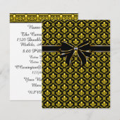 Elegante Fleur de Lis Kaart (Voorkant / Achterkant)