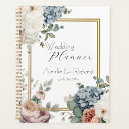 Elegante Flora Persoonlijke Trouwplanner Planner