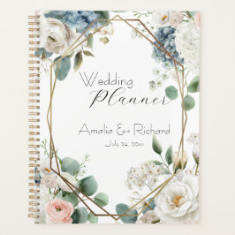 Elegante Flora Persoonlijke Trouwplanner Planner